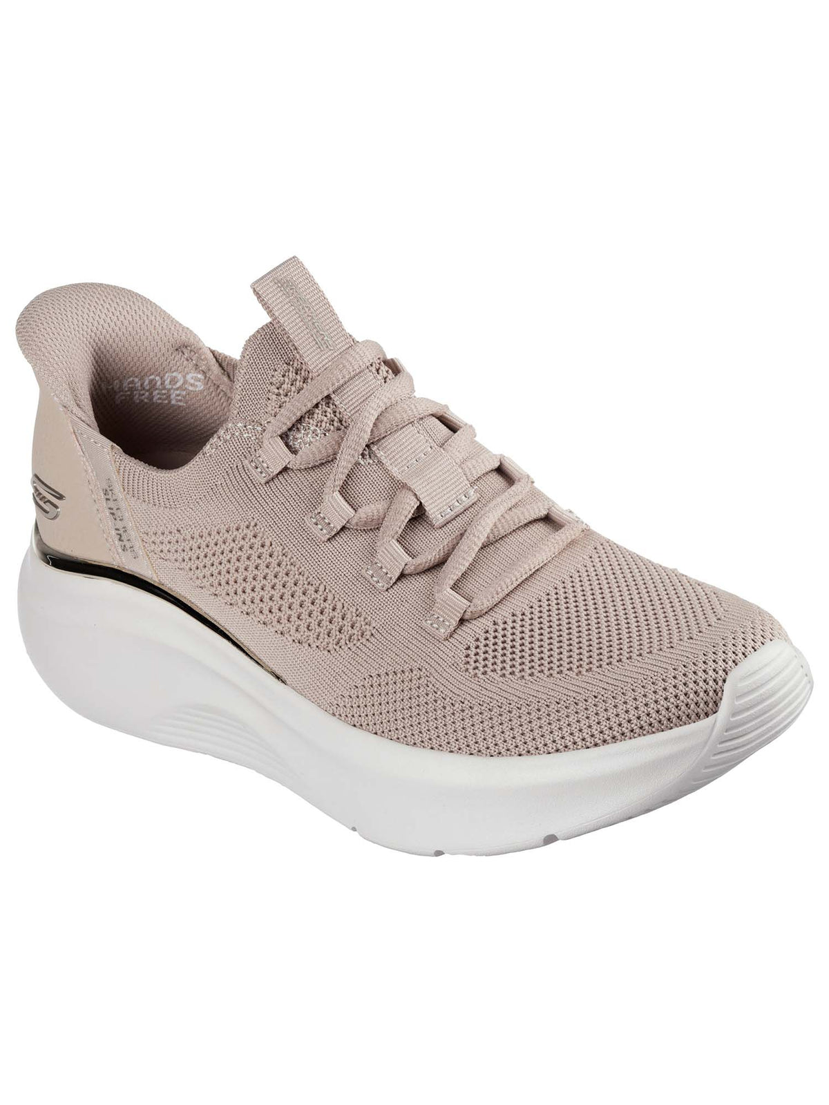 Skechers bobs slip-i sneakers da donna taupe