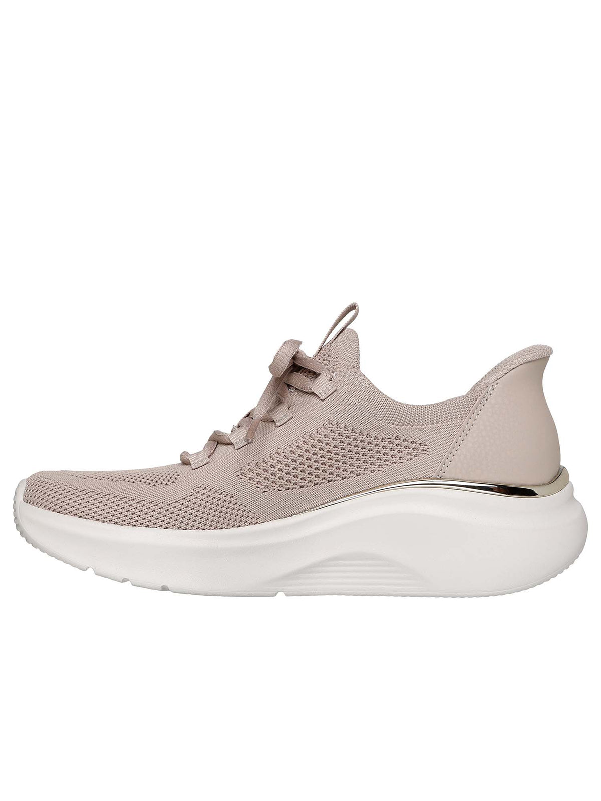 Skechers bobs slip-i sneakers da donna taupe