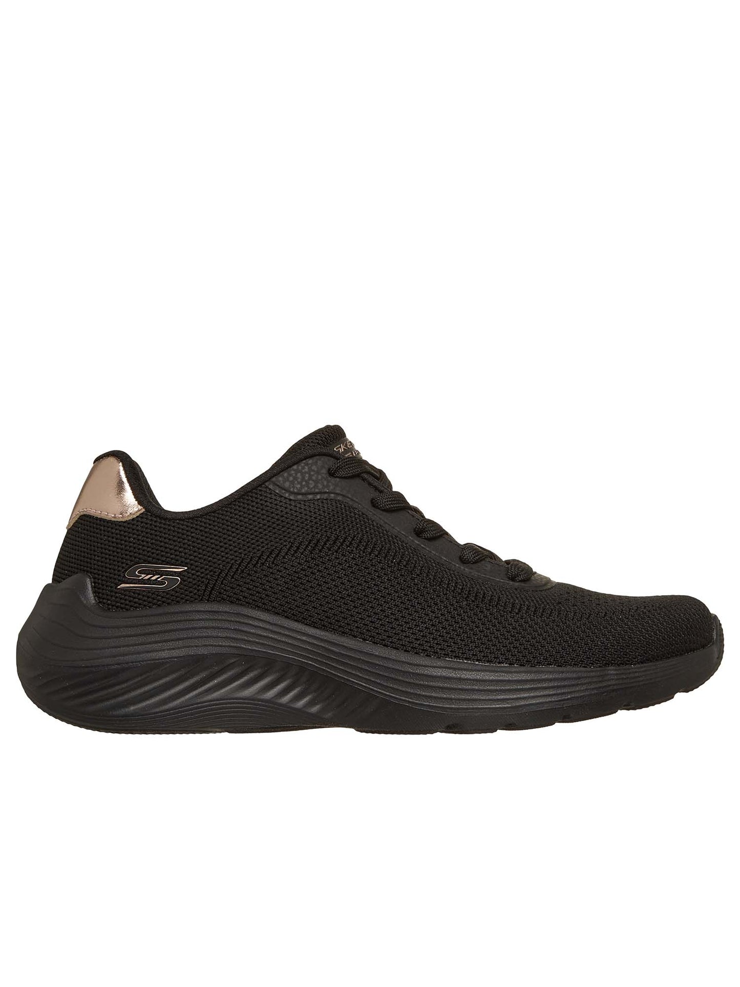 Sneakers Skechers Bobs Squad Waves in nero da donna