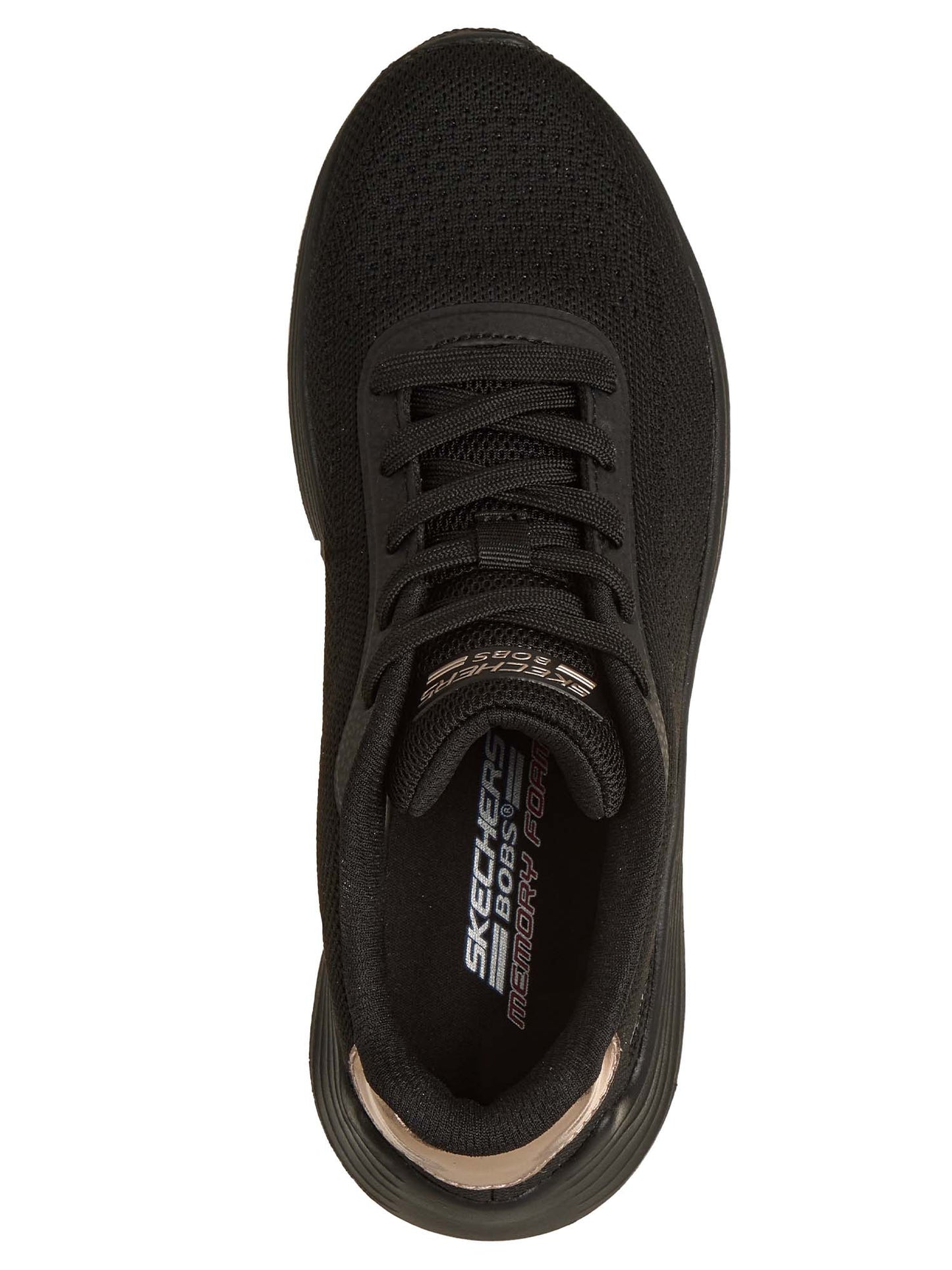 Sneakers Skechers Bobs Squad Waves in nero da donna