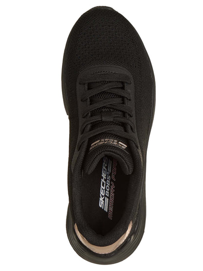 Sneakers Skechers Bobs Squad Waves in nero da donna
