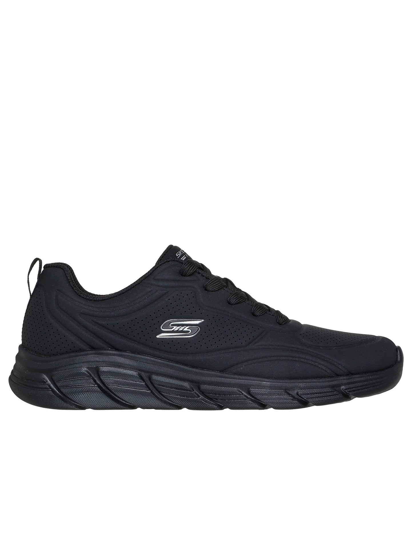 SNEAKERS BOBS FLEX SKECHERS DA DONNA NERO