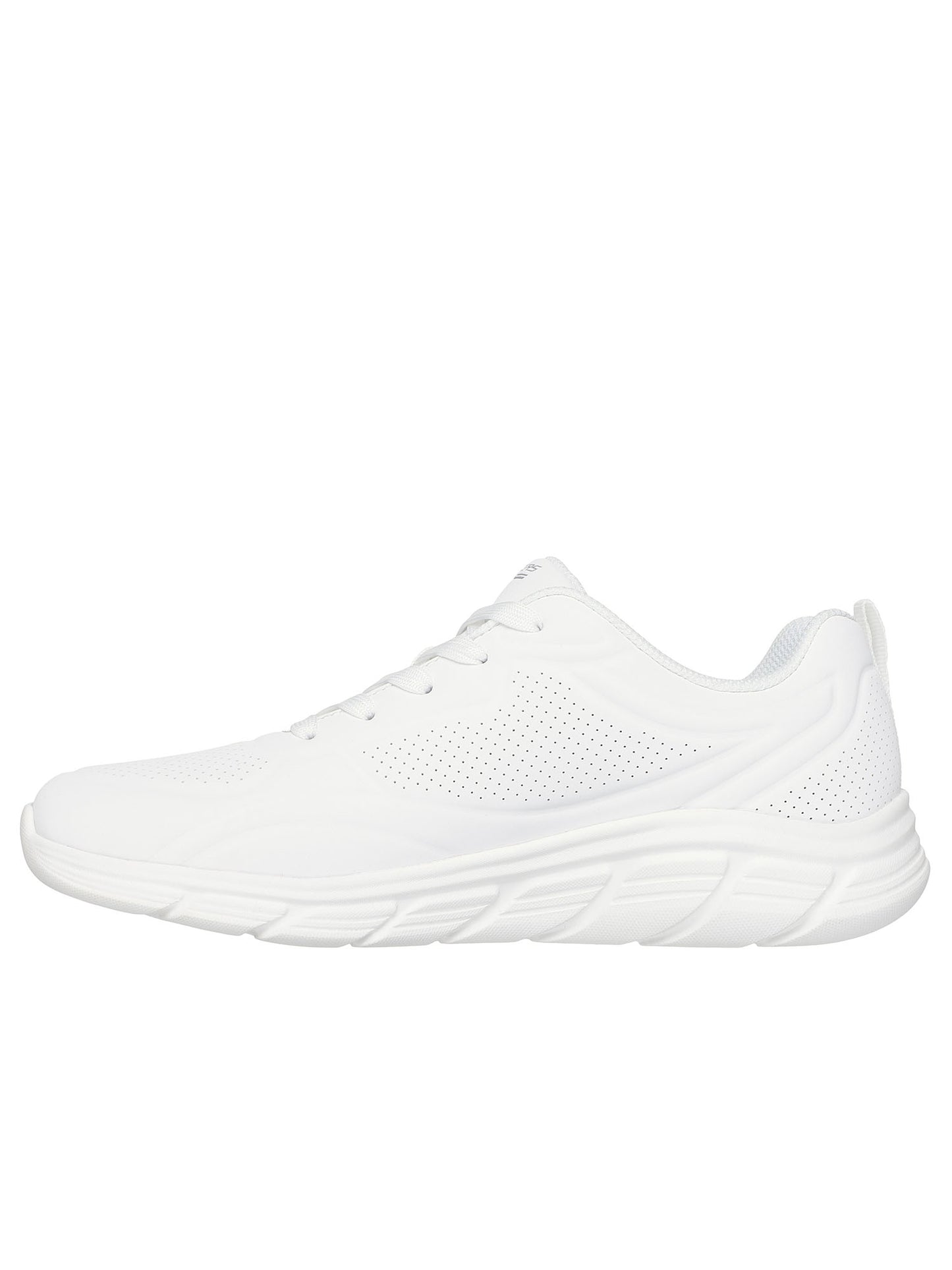 SNEAKERS BOBS FLEX SKECHERS DA DONNA BIANCO