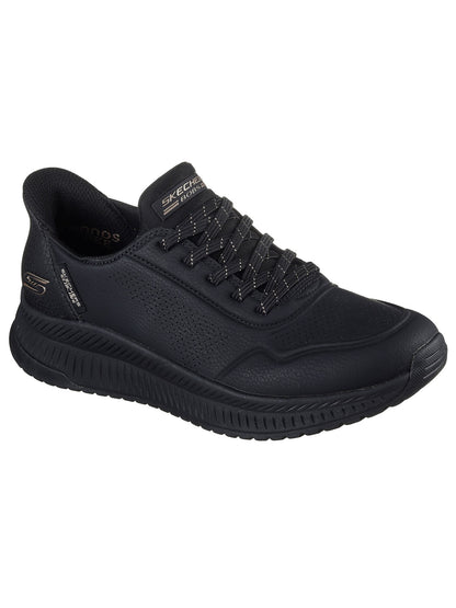 SKECHERS SLIP-INS BOBS SQUAD DA DONNA NERO