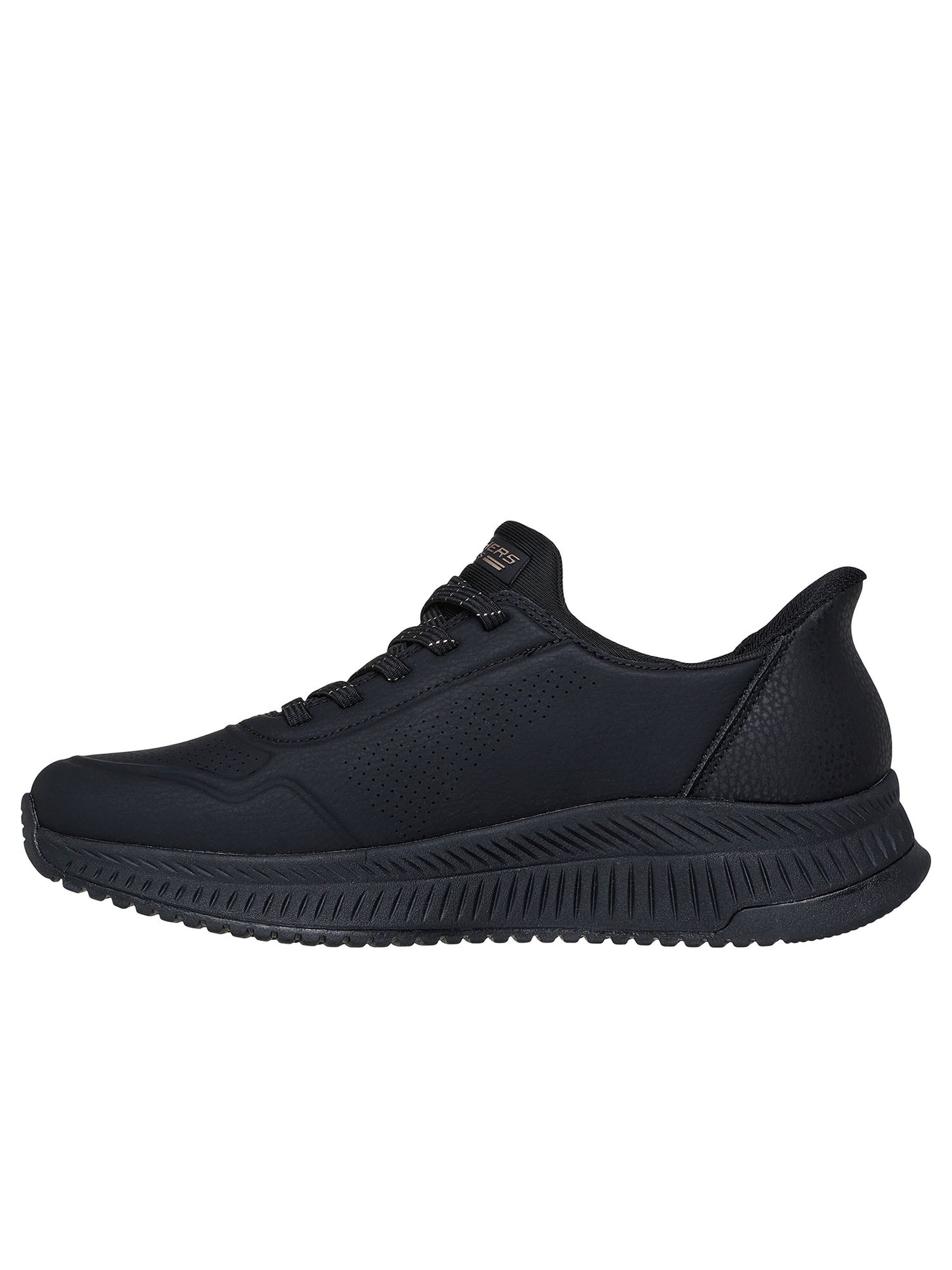 SKECHERS SLIP-INS BOBS SQUAD DA DONNA NERO