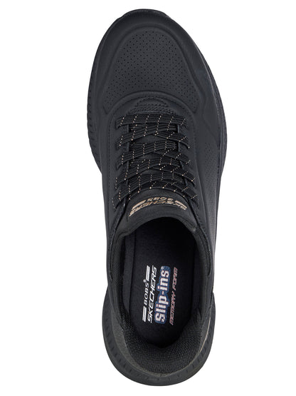 SKECHERS SLIP-INS BOBS SQUAD DA DONNA NERO