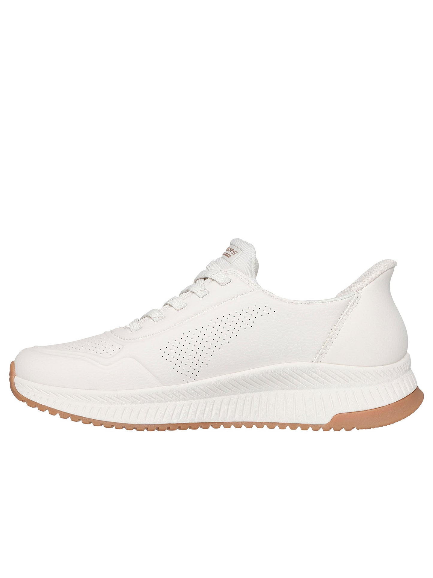 SLIP-INS BOBS SQUAD SKECHERS DA DONNA BIANCO