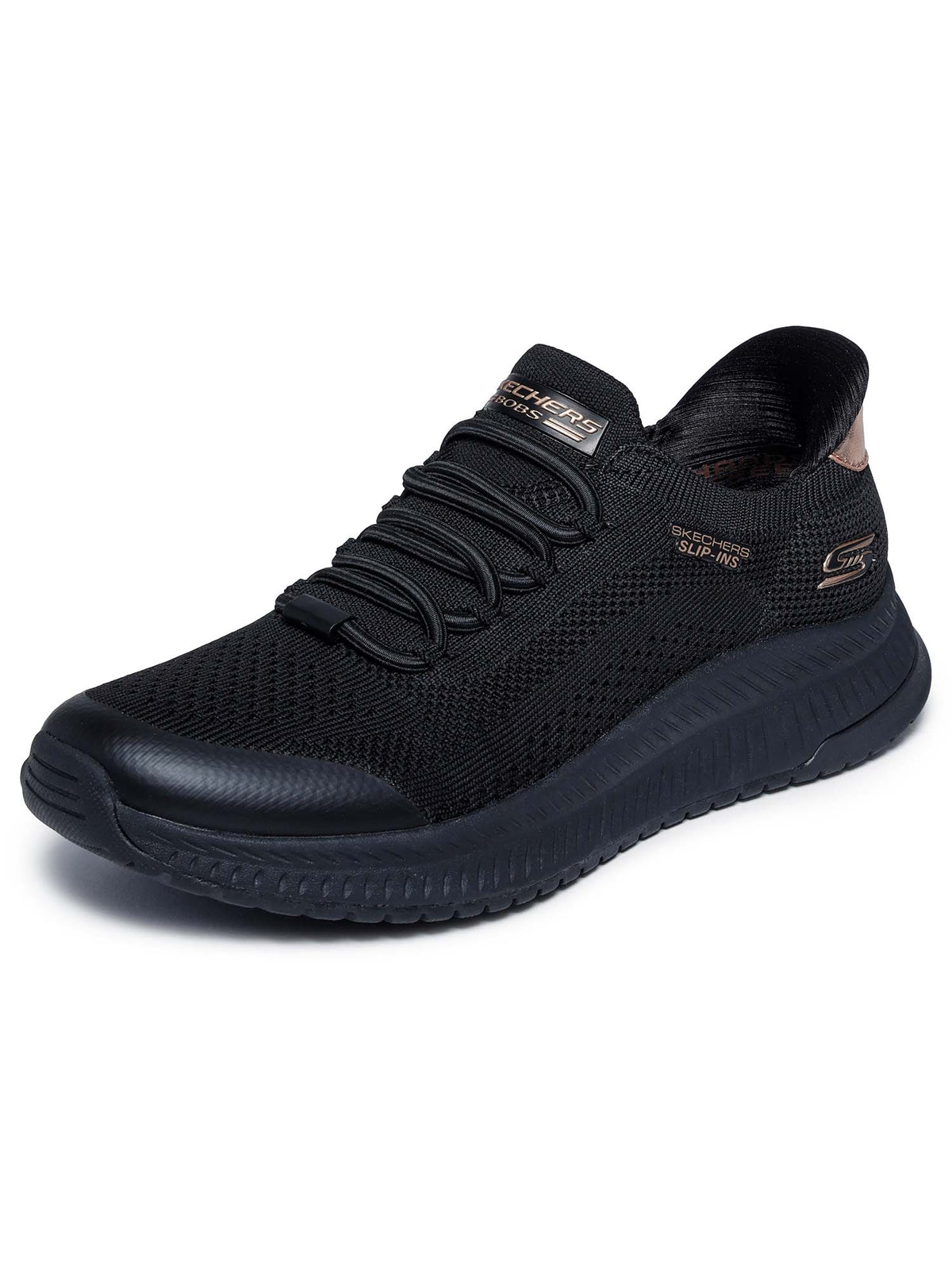 Skechers bobs squad sneakers da donna nero
