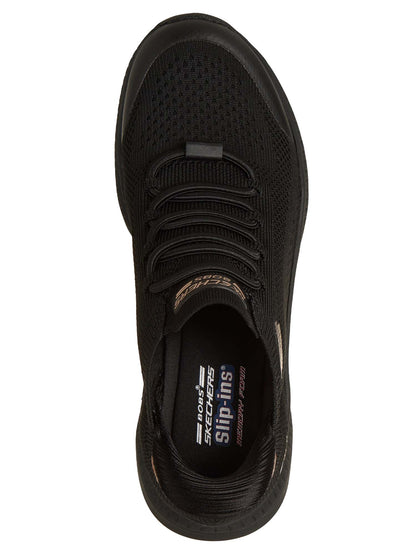 Skechers bobs squad sneakers da donna nero