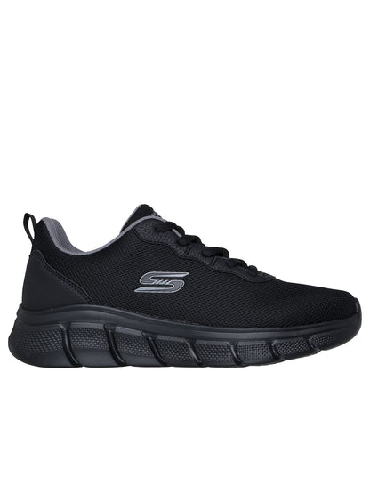 SNEAKERS BOBS B FLEX ICY EDGE SKECHERS DA UOMO NERO