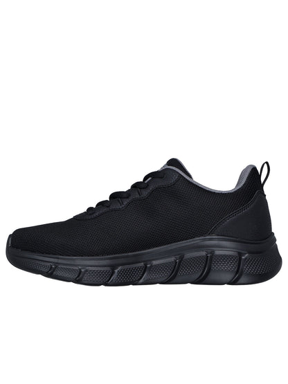 SNEAKERS BOBS B FLEX ICY EDGE SKECHERS DA UOMO NERO