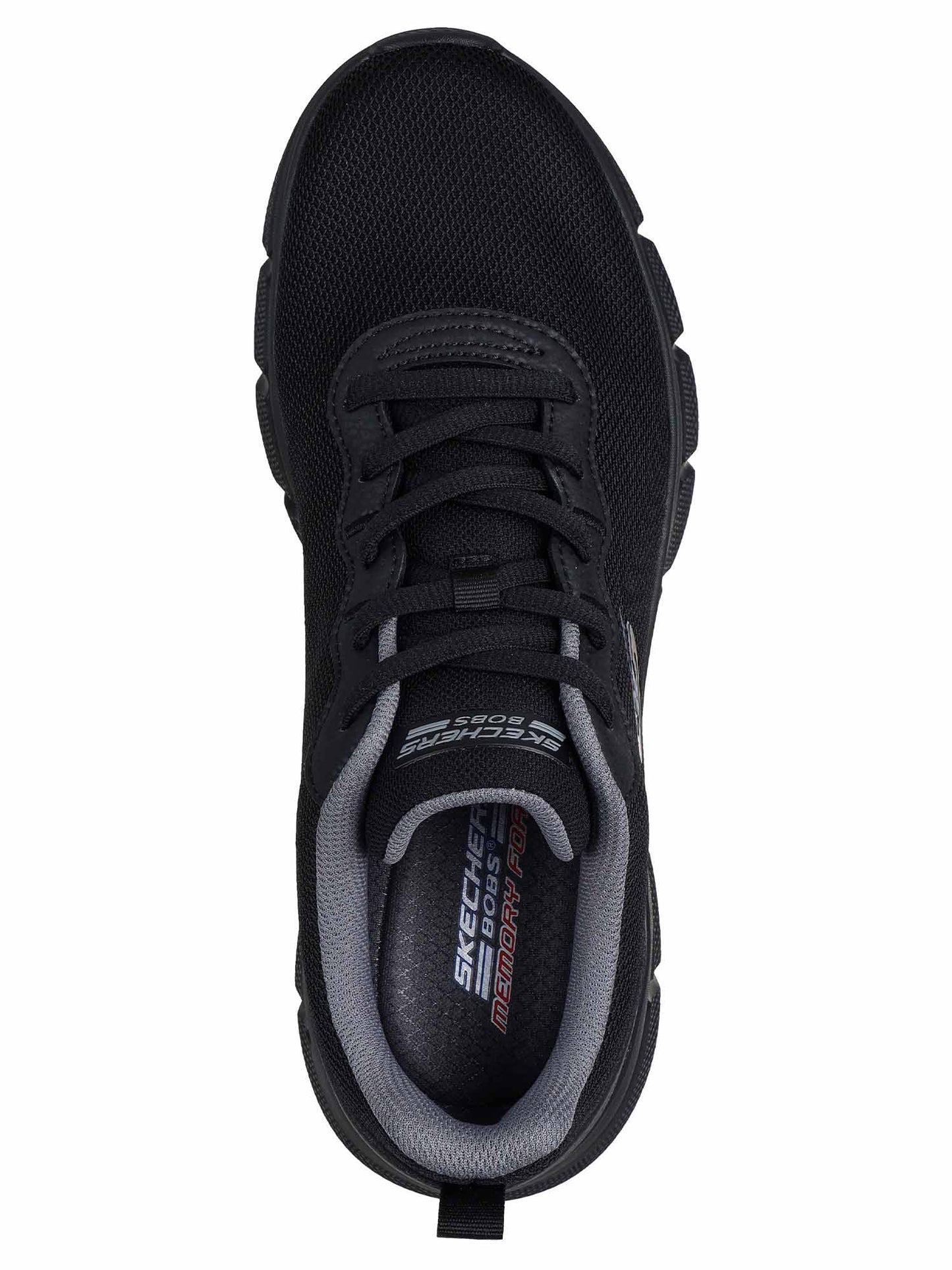 SNEAKERS BOBS B FLEX ICY EDGE SKECHERS DA UOMO NERO