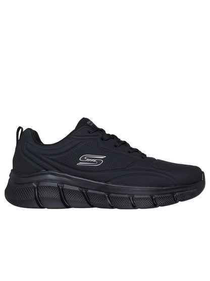 Skechers bobs flex sneakers da uomo nero