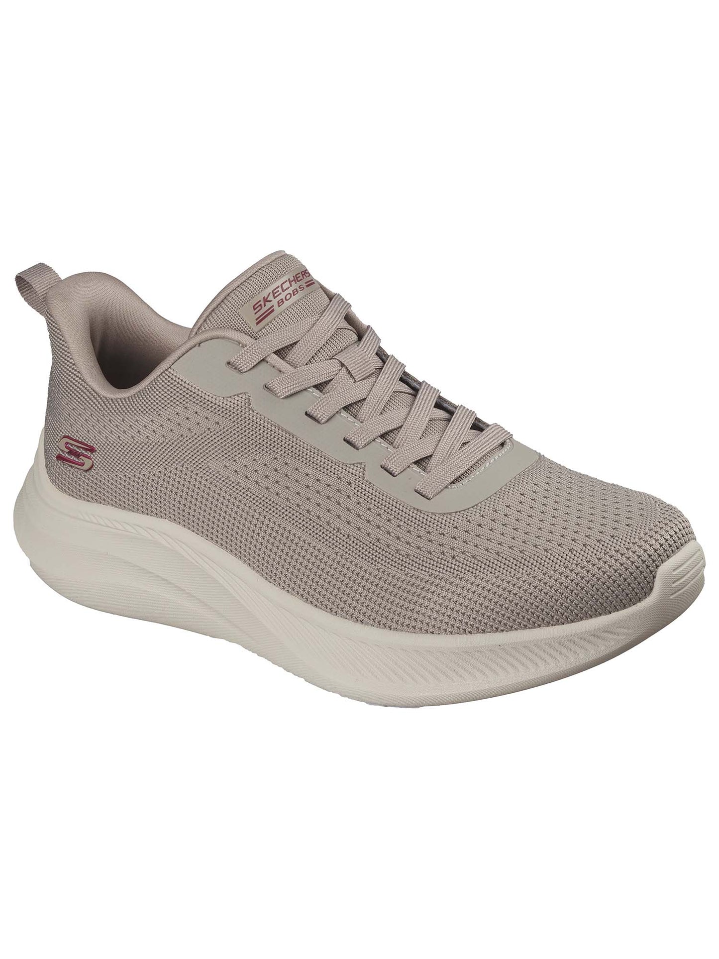 SNEAKERS VEGAN BOBS MODA FLEX SKECHERS DA UOMO TAUPE