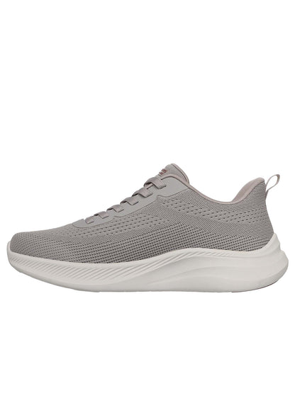 SNEAKERS VEGAN BOBS MODA FLEX SKECHERS DA UOMO TAUPE