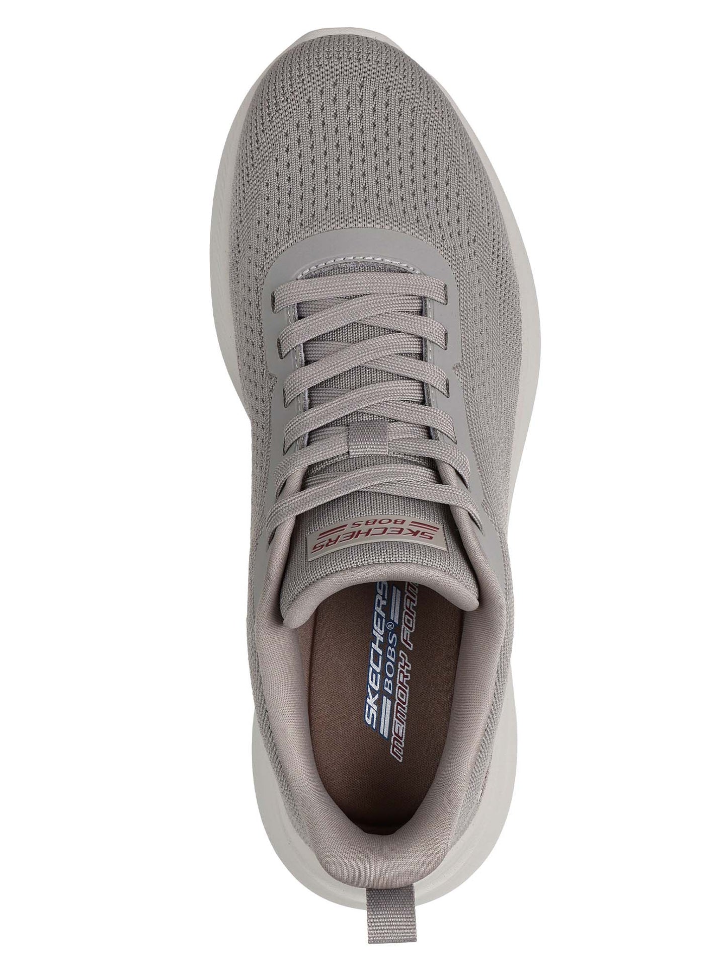 SNEAKERS VEGAN BOBS MODA FLEX SKECHERS DA UOMO TAUPE