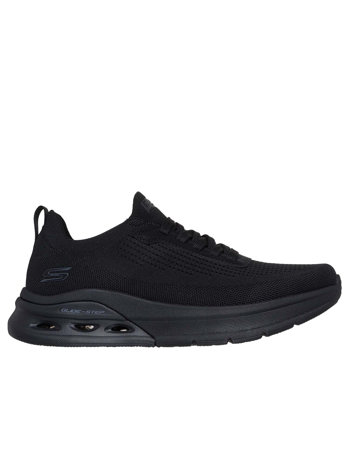 SNEAKERS VEGAN BOBS ARC WAVES 2.0 SKECHERS DA UOMO NERO