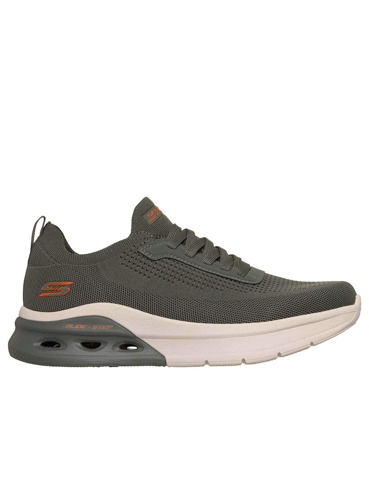 Skechers bobs arc wa sneakers da uomo oliva