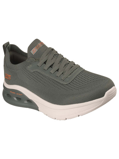 Skechers bobs arc wa sneakers da uomo oliva