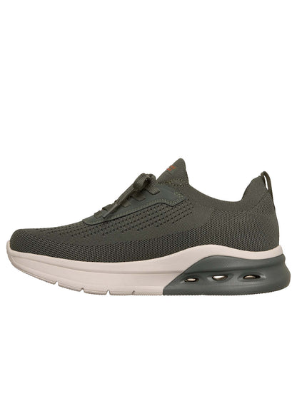 Skechers bobs arc wa sneakers da uomo oliva