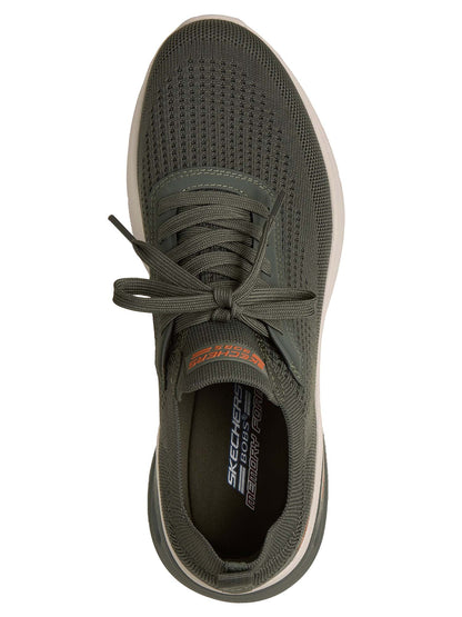 Skechers bobs arc wa sneakers da uomo oliva