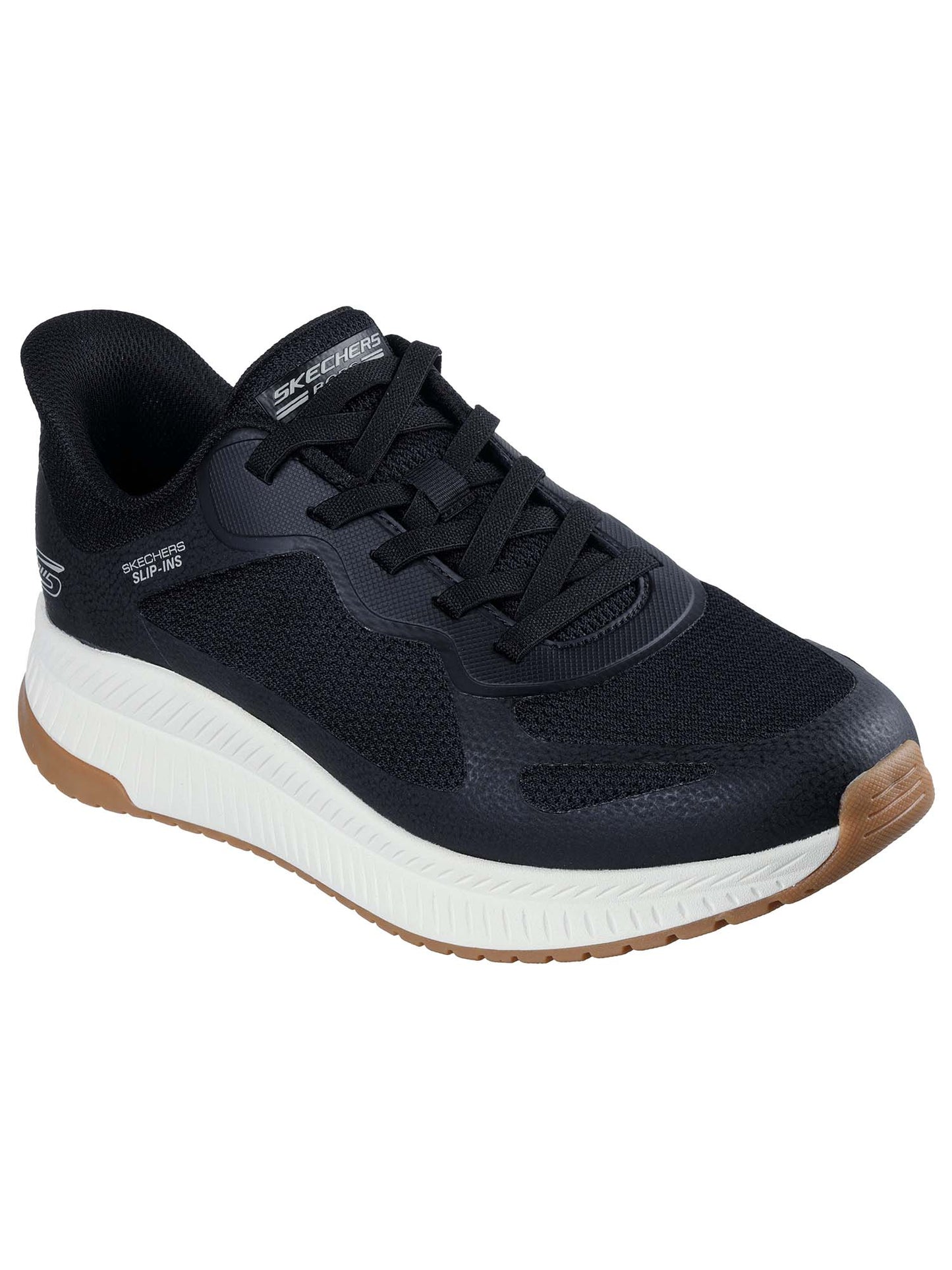 Skechers BOBS Sport Squad Chaos 4, sneakers slip-on uomo nere