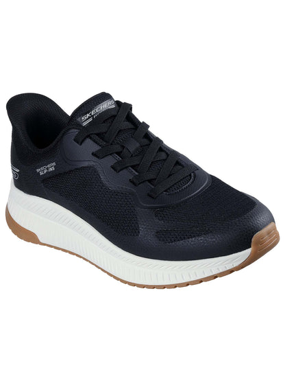 Skechers BOBS Sport Squad Chaos 4, sneakers slip-on uomo nere