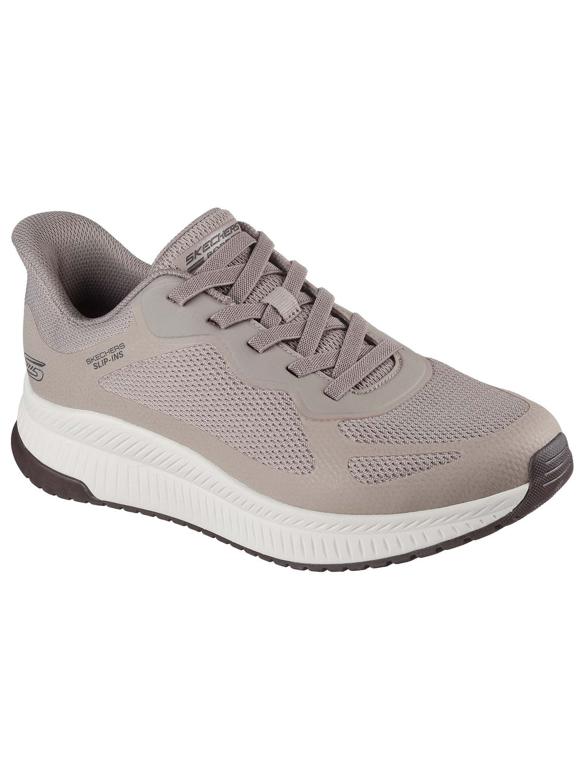 Skechers bobs slip-i sneakers da uomo taupe