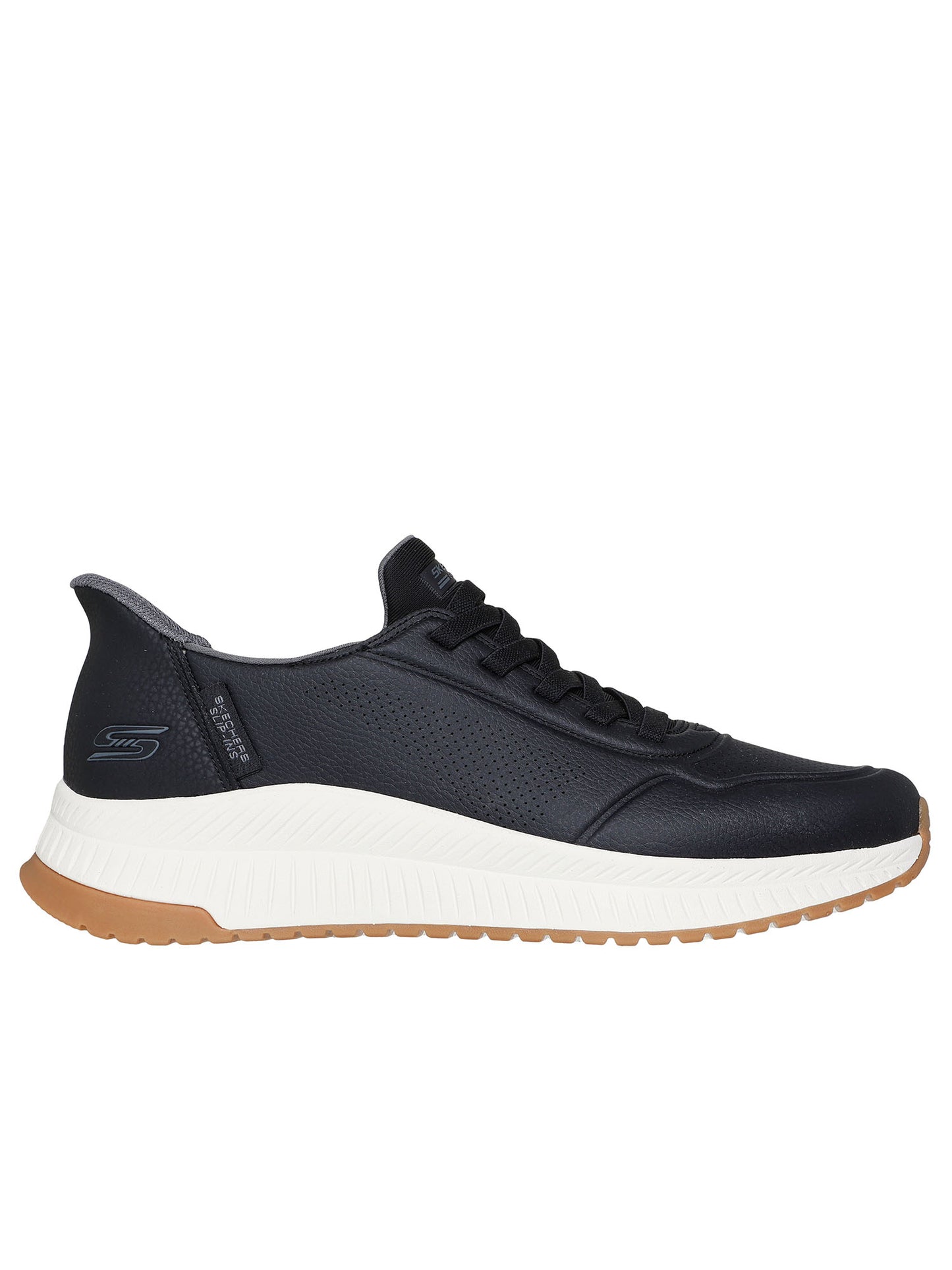 SKECHERS SLIP-INS SQUAD 4 DIRECT STEP DA UOMO NERO