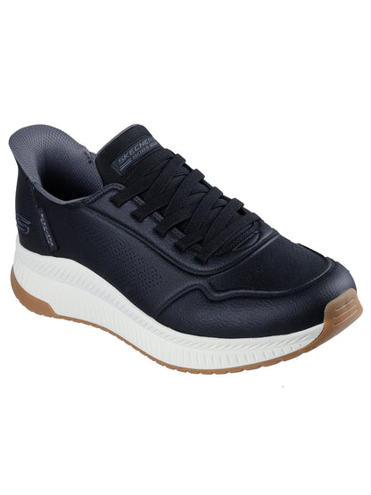SKECHERS SLIP-INS SQUAD 4 DIRECT STEP DA UOMO NERO