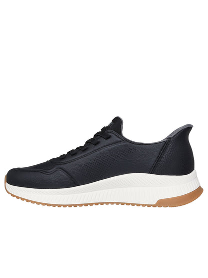 SKECHERS SLIP-INS SQUAD 4 DIRECT STEP DA UOMO NERO