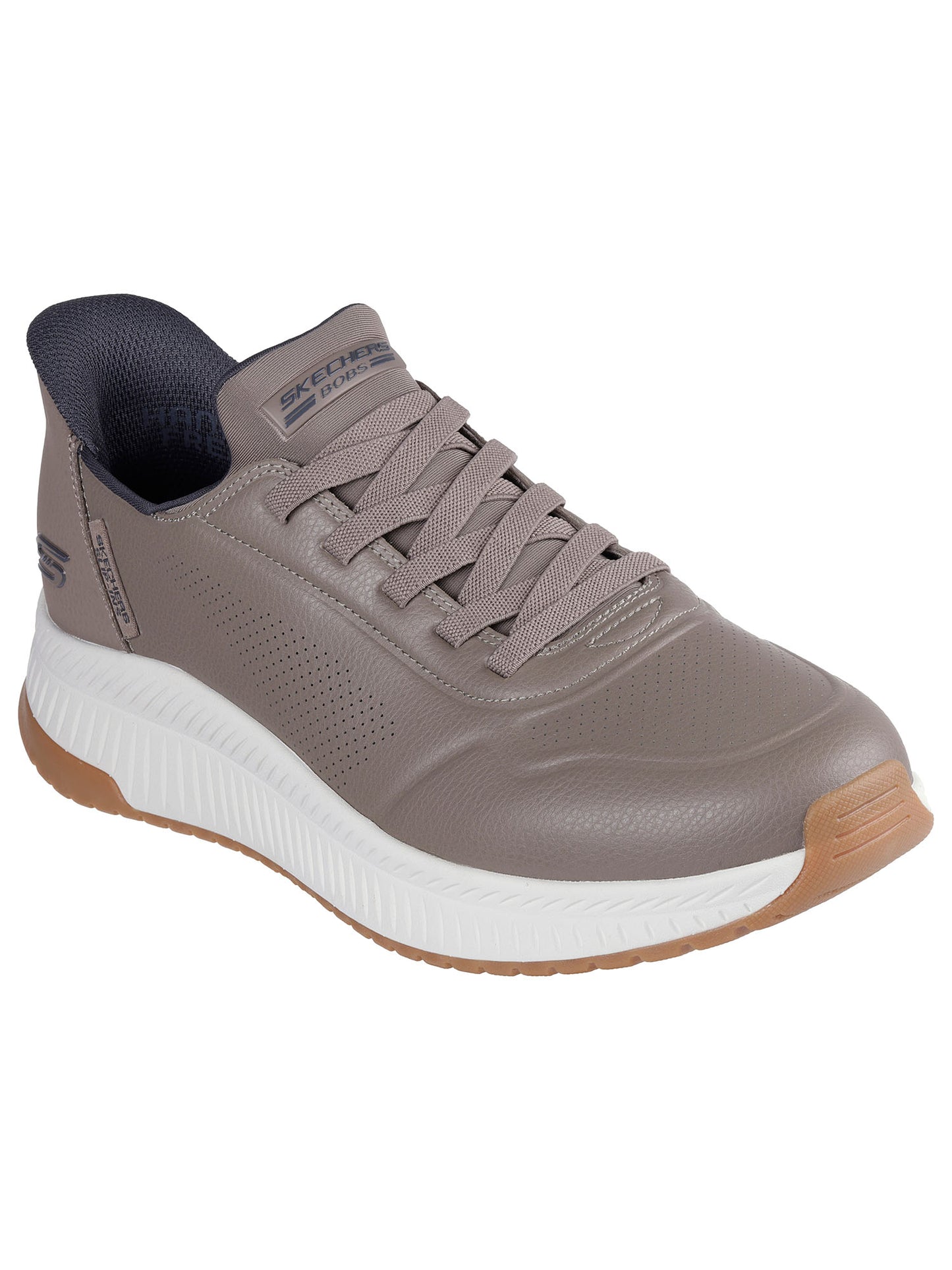 SKECHERS SLIP-INS SQUAD 4 DIRECT STEP DA UOMO TAUPE