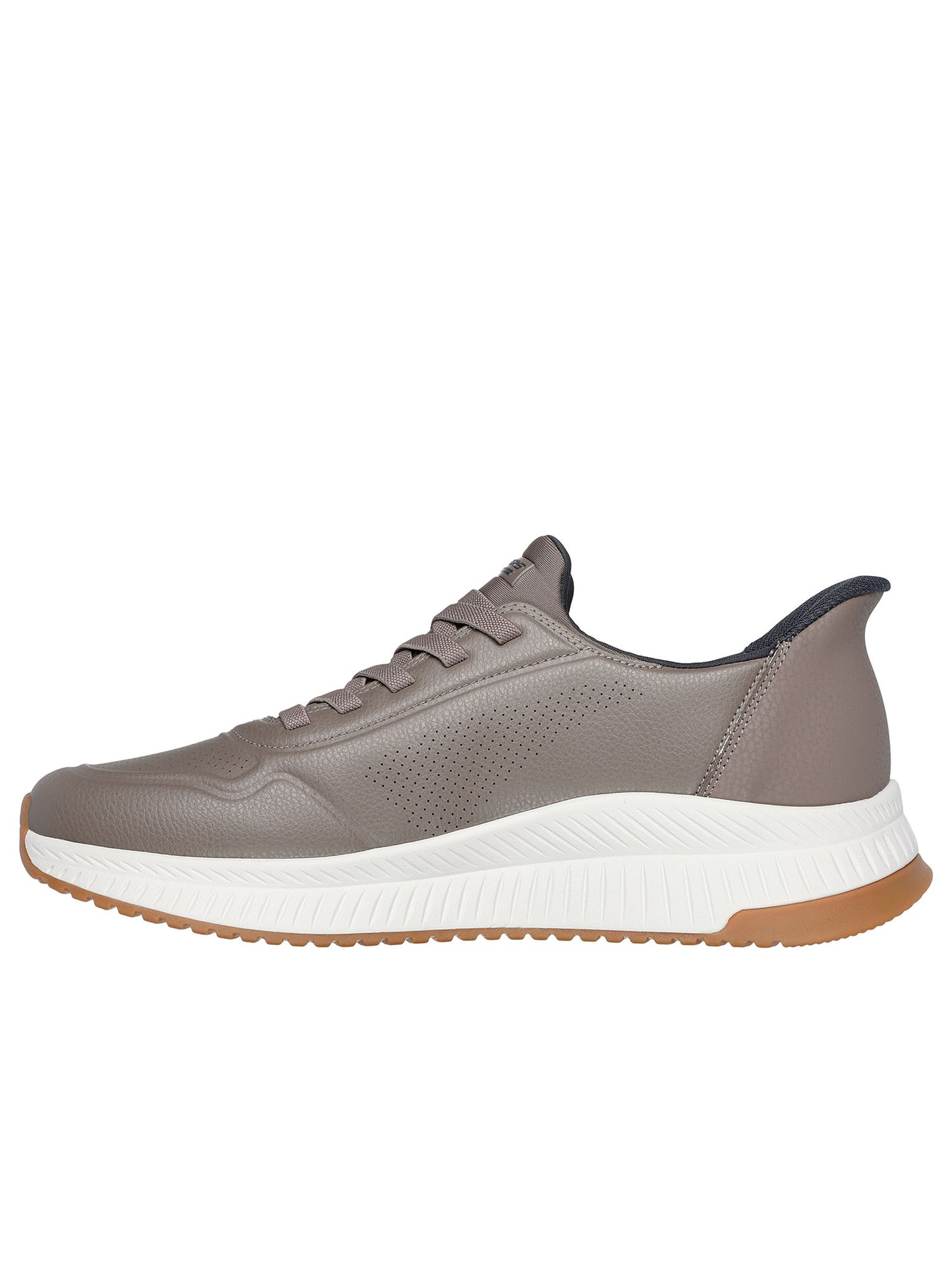 SKECHERS SLIP-INS SQUAD 4 DIRECT STEP DA UOMO TAUPE