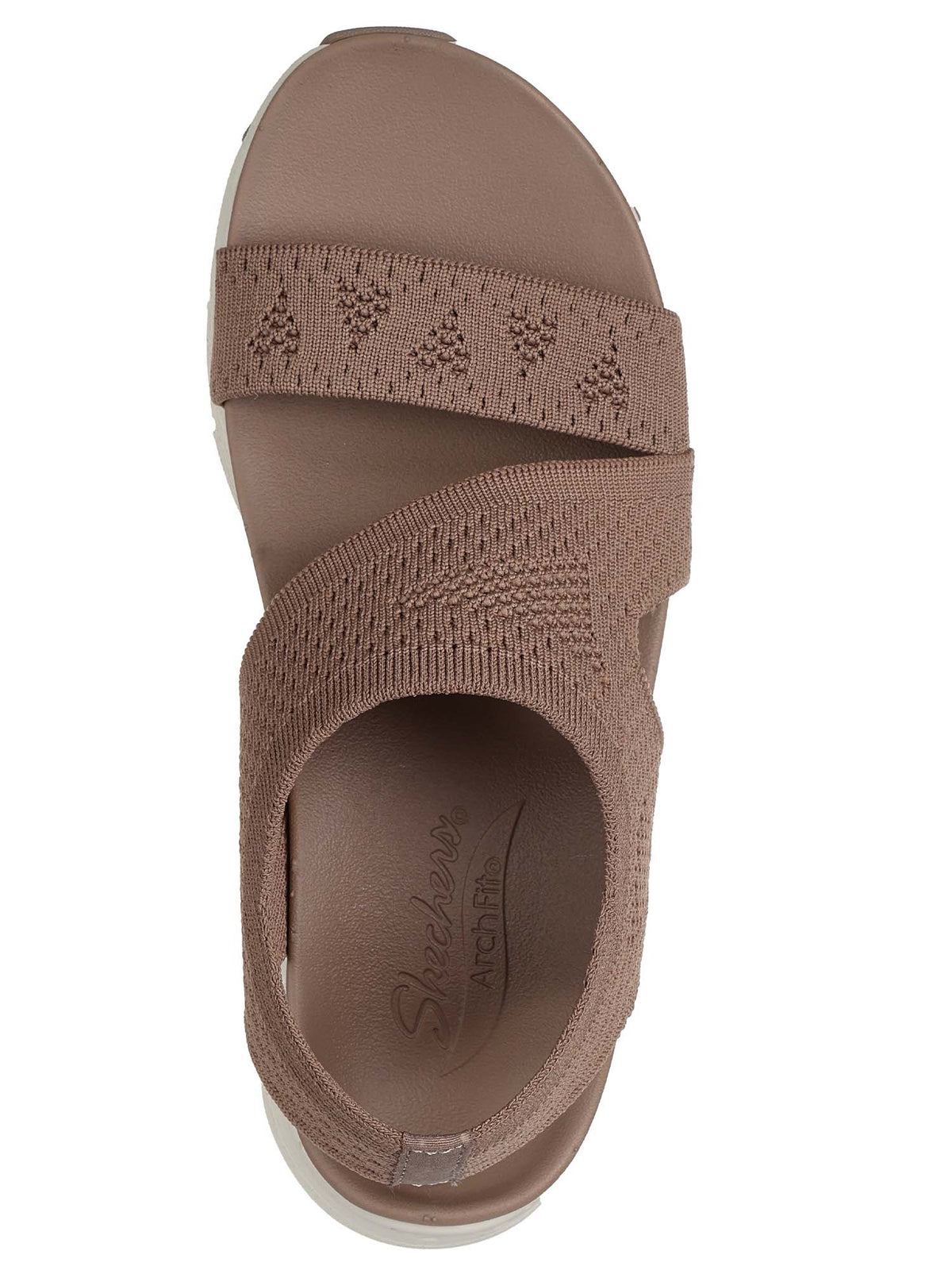 Skechers arch fit sabdalo sportivo da donna mocca