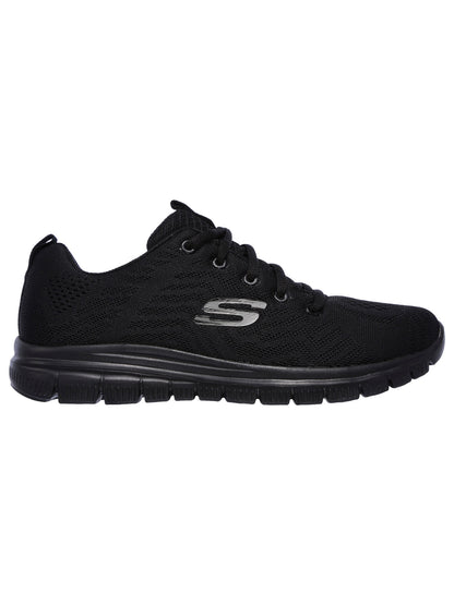 SNEAKERS GRACEFUL SKECHERS DA DONNA NERO