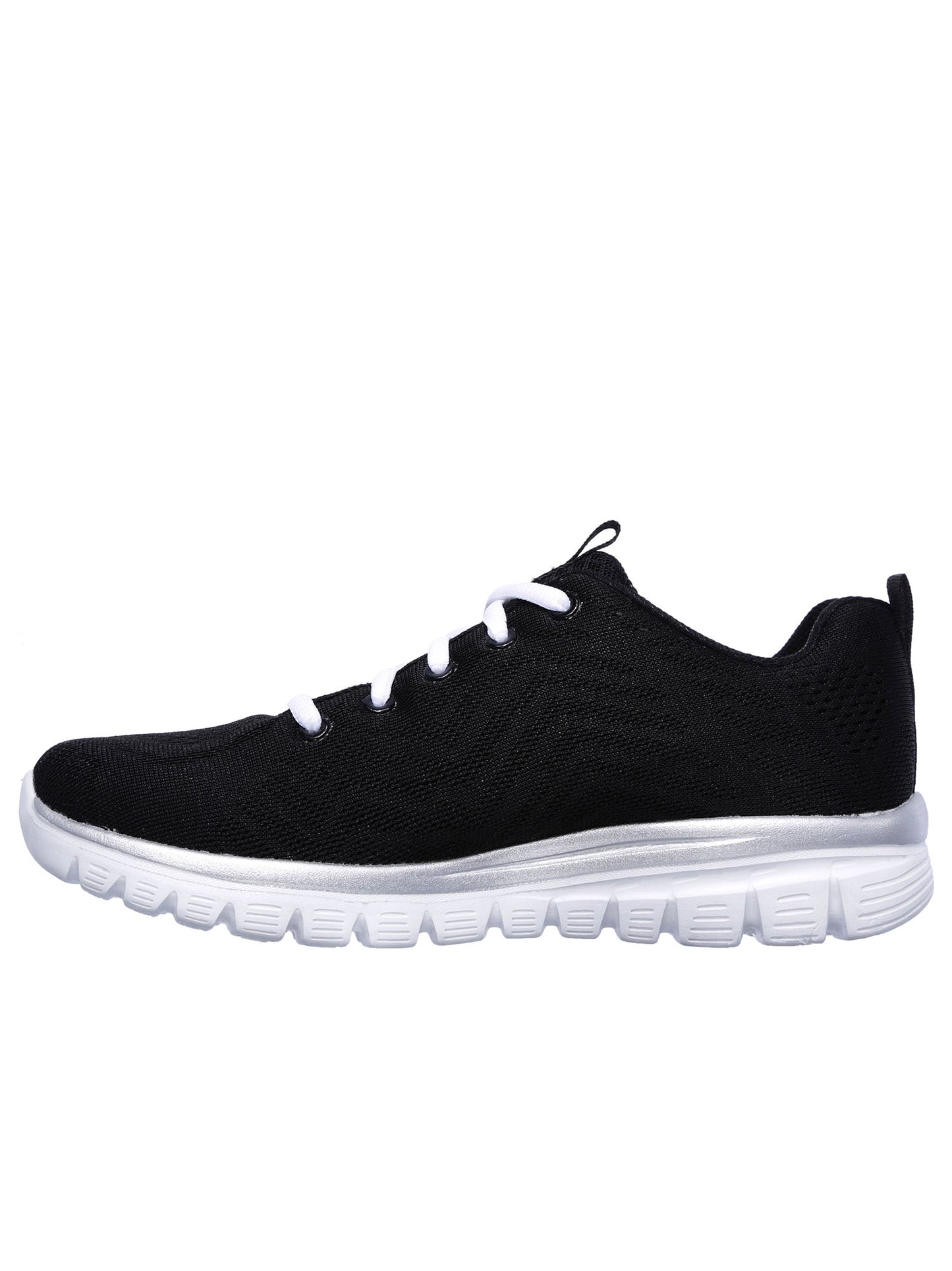 SNEAKERS GRACEFUL SKECHERS DA DONNA NERO BIANCO