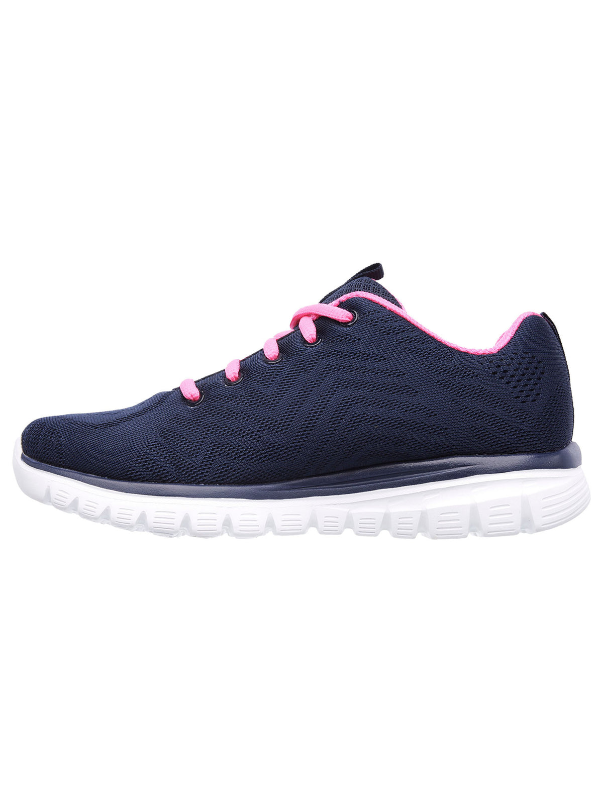 Skechers graceful sneakers da donna blu rosa