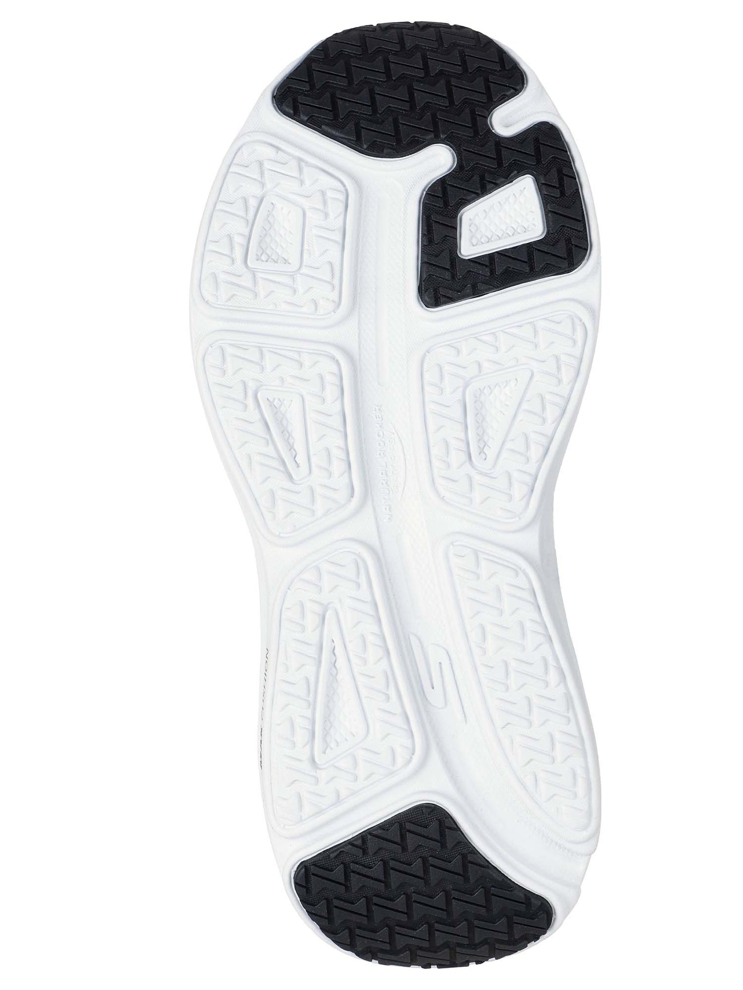 SNEAKERS MAX CUSHION ENDEAVOUR SKECHERS DA DONNA NERO BIANCO