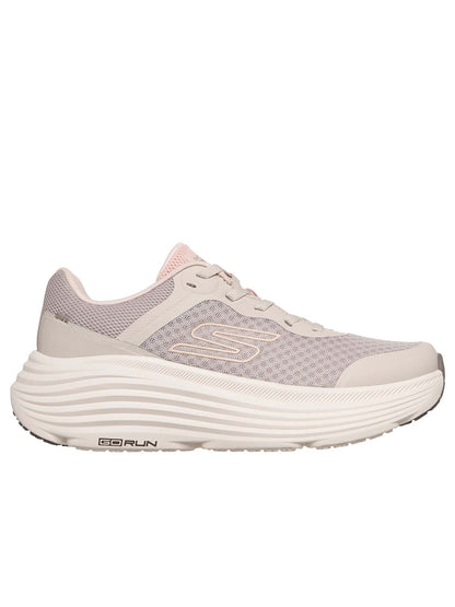 SNEAKERS MAX CUSHION ENDEAVOUR SKECHERS DA DONNA NATURALE