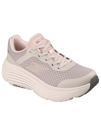 SNEAKERS MAX CUSHION ENDEAVOUR SKECHERS DA DONNA NATURALE