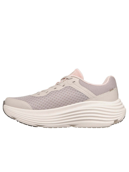 SNEAKERS MAX CUSHION ENDEAVOUR SKECHERS DA DONNA NATURALE