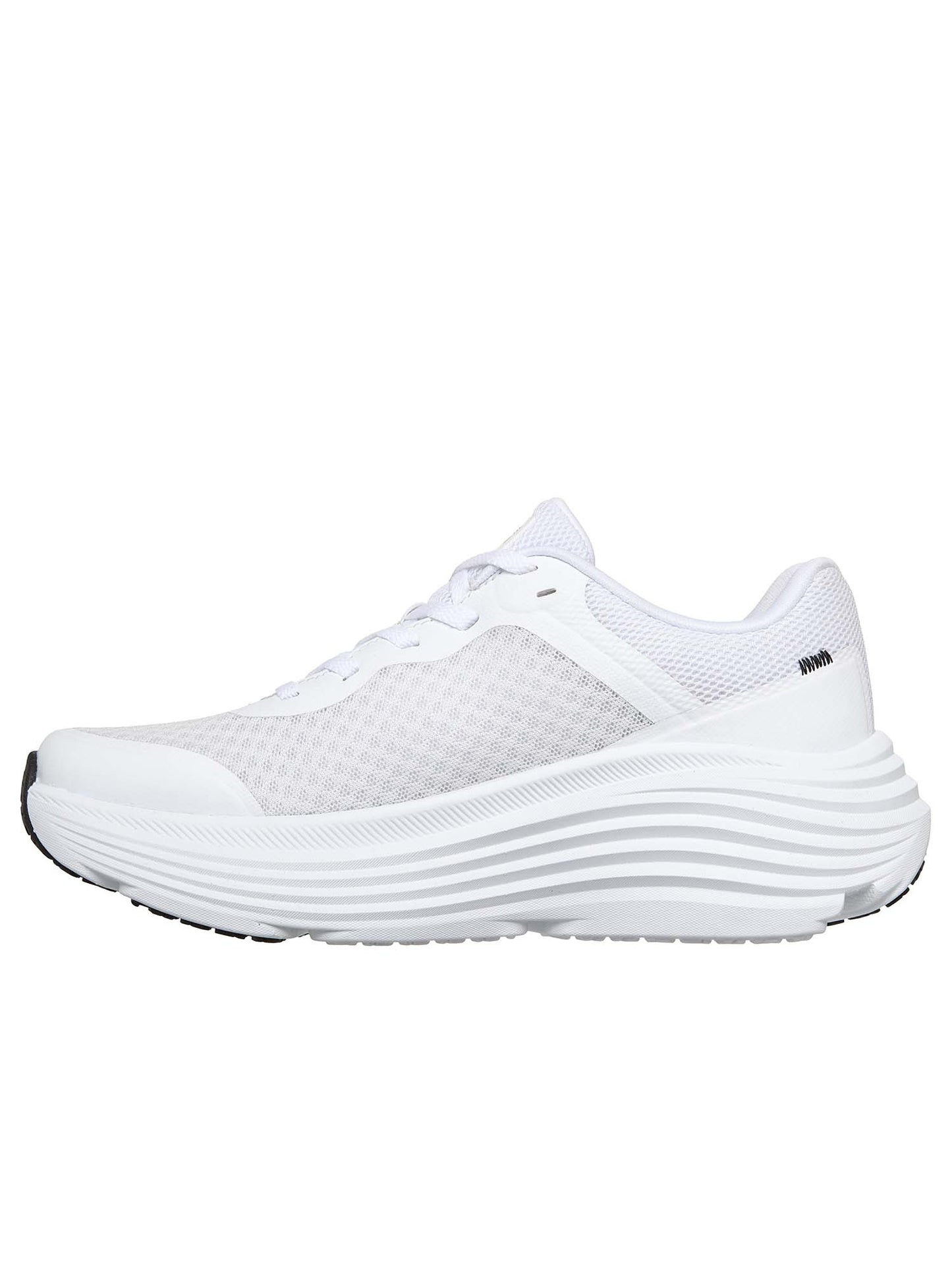 SNEAKERS MAX CUSHION ENDEAVOUR SKECHERS DA DONNA BIANCO-NERO