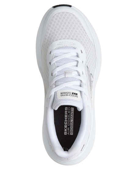 SNEAKERS MAX CUSHION ENDEAVOUR SKECHERS DA DONNA BIANCO-NERO