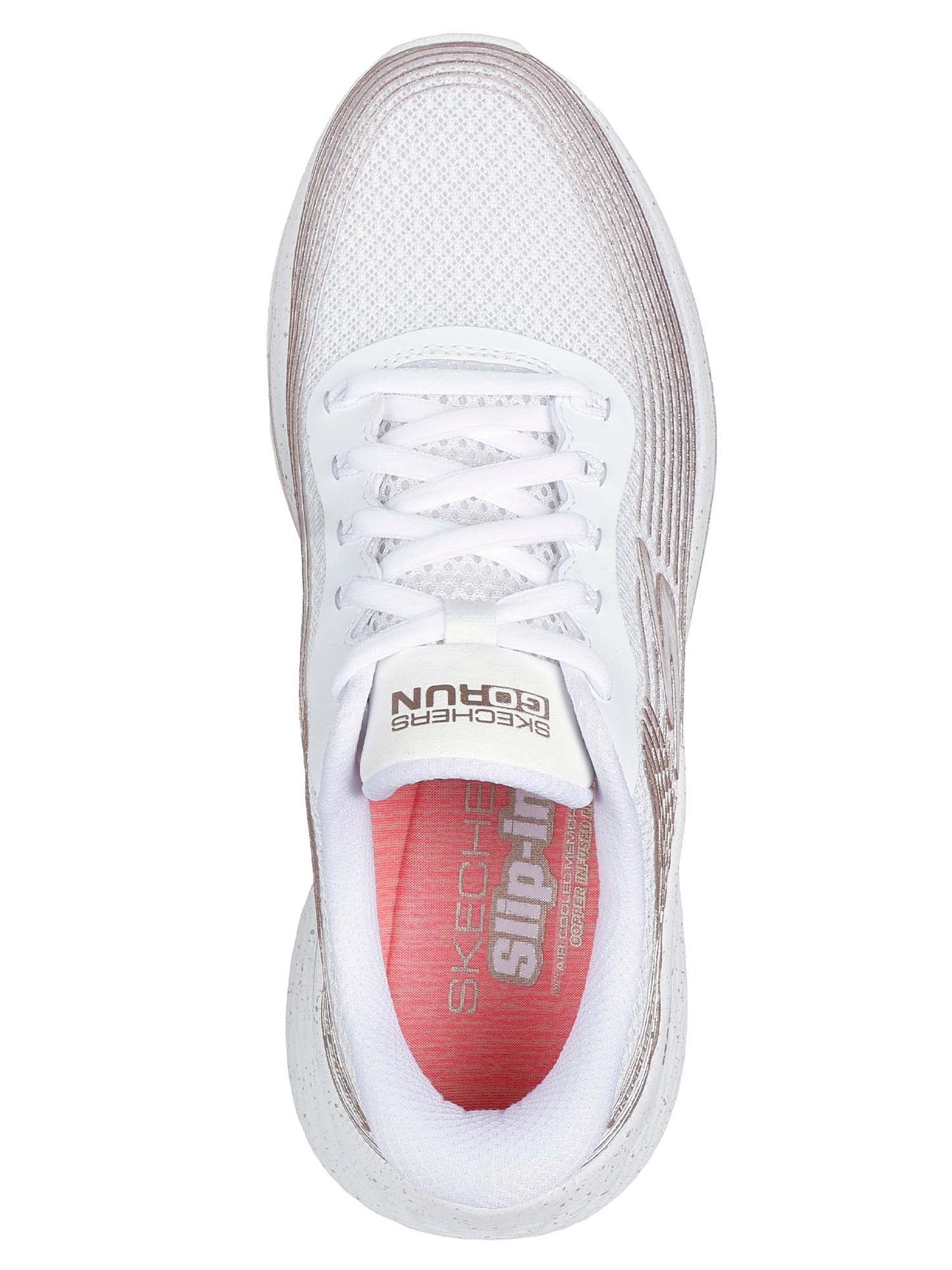 SLIP-INS MAX CUSHIONING ELITE 2.0 SKECHERS DA DONNA BIANCO ORO