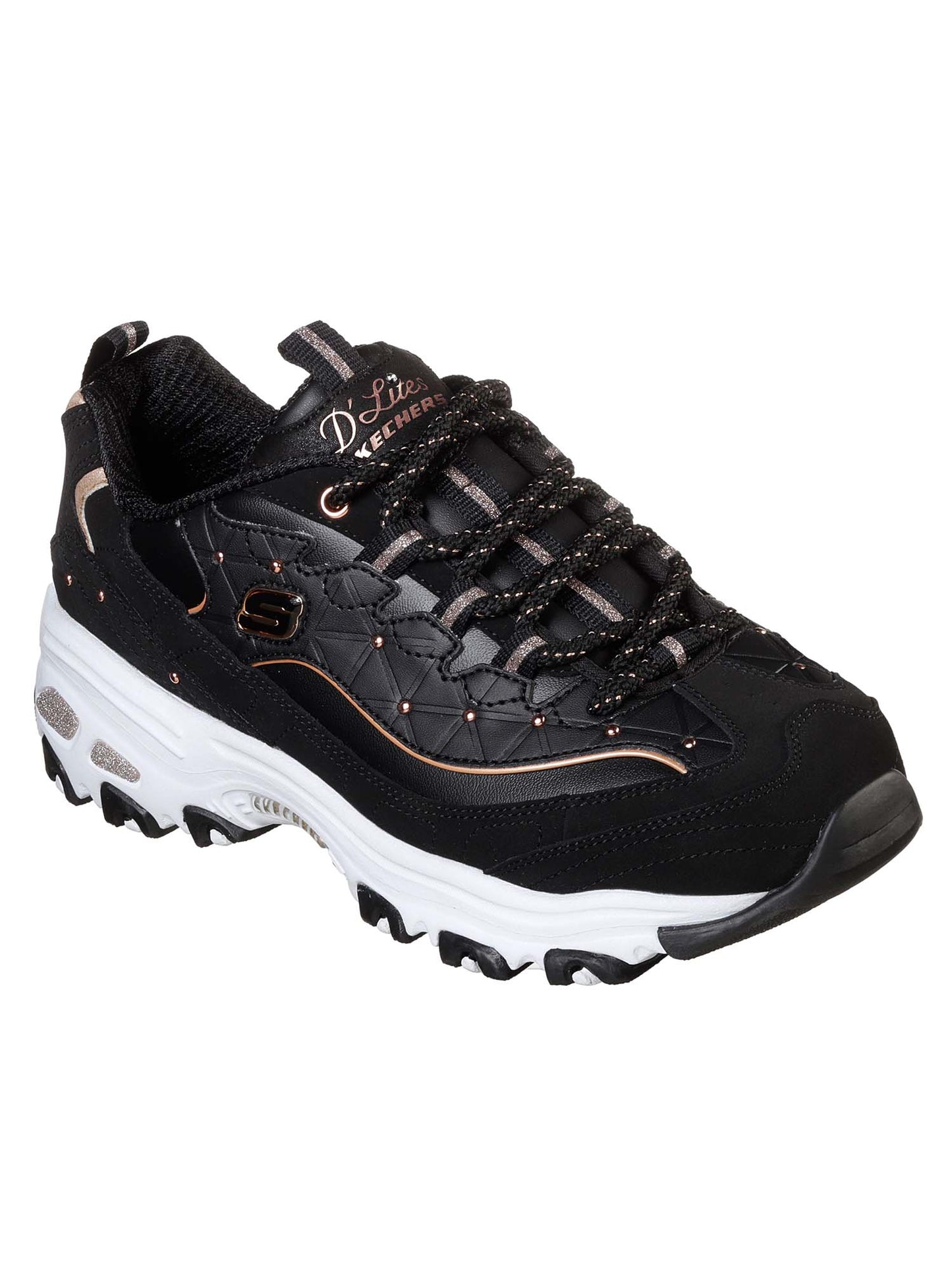 Skechers D'Lites Glamour Feels, sneakers da donna nere
