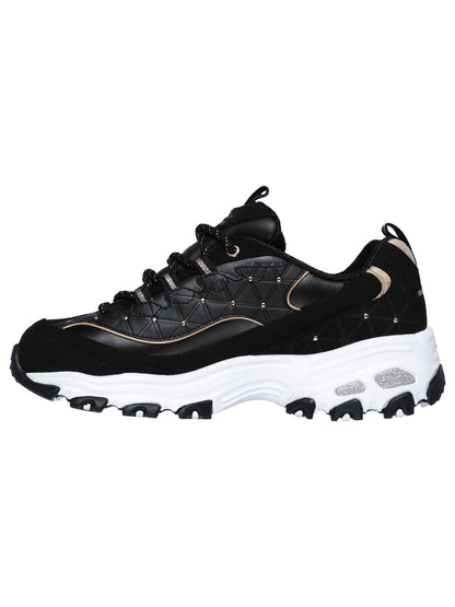Skechers D'Lites Glamour Feels, sneakers da donna nere