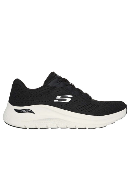 SNEAKERS VEGAN ARCH FIT 2.0 SKECHERS  DA DONNA NERO