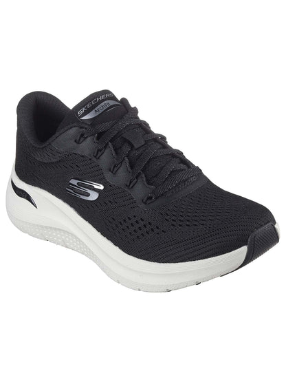 SNEAKERS VEGAN ARCH FIT 2.0 SKECHERS  DA DONNA NERO
