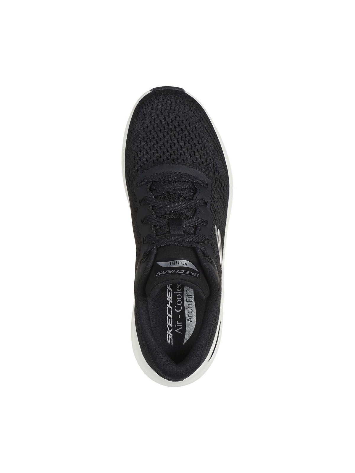 Skechers arch fit 2. sneakers da donna nero-bianco