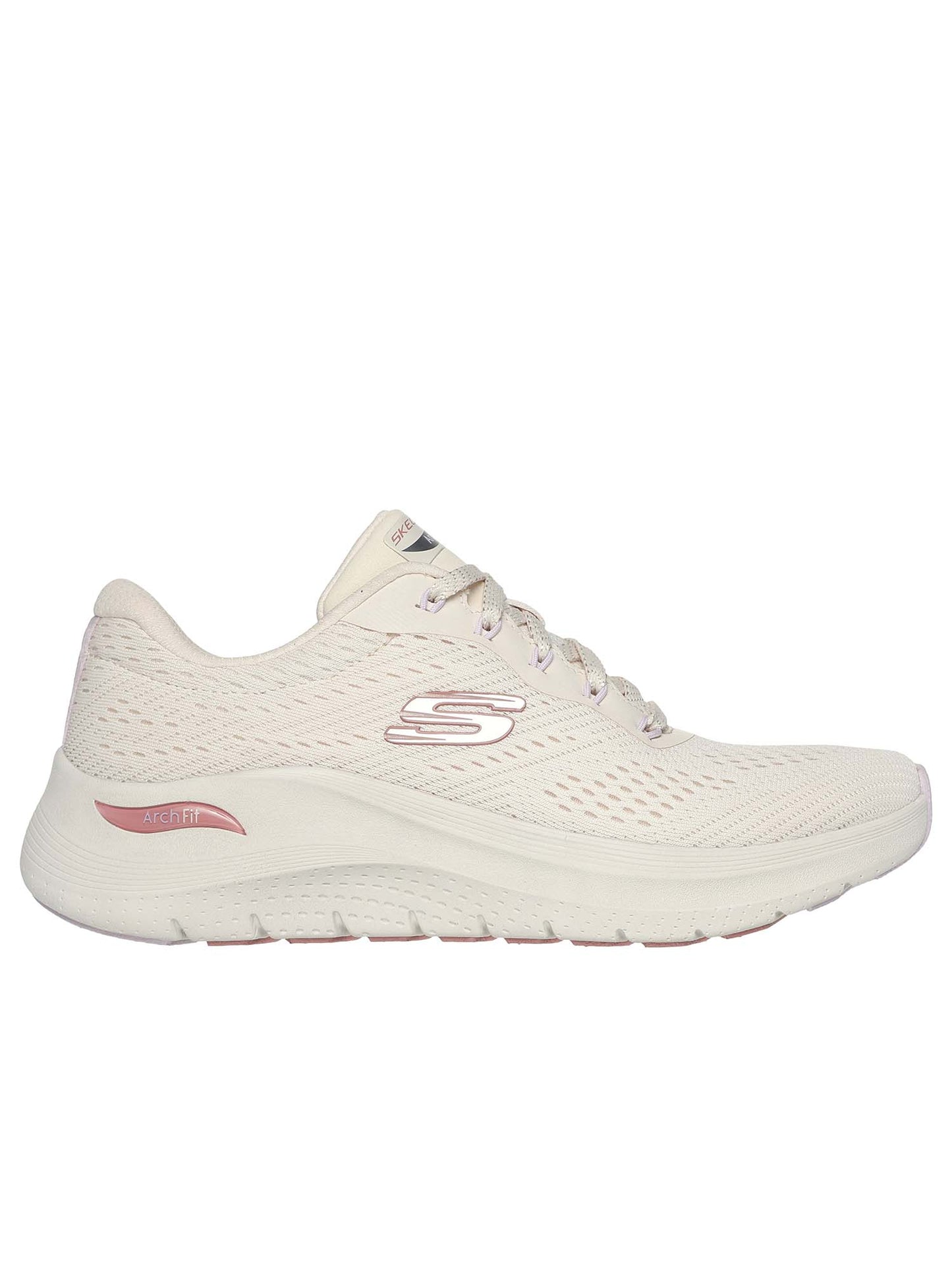 SNEAKERS VEGAN ARCH FIT 2.0 SKECHERS  DA DONNA NATURALE